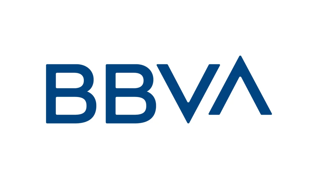 Logo de bbva empresa puntera en social selling
